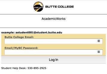 butte college|butte college student sign in.